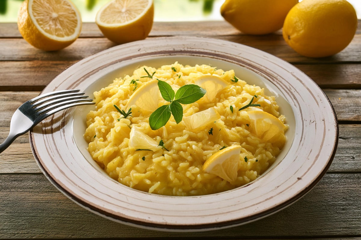 Risoto de limão