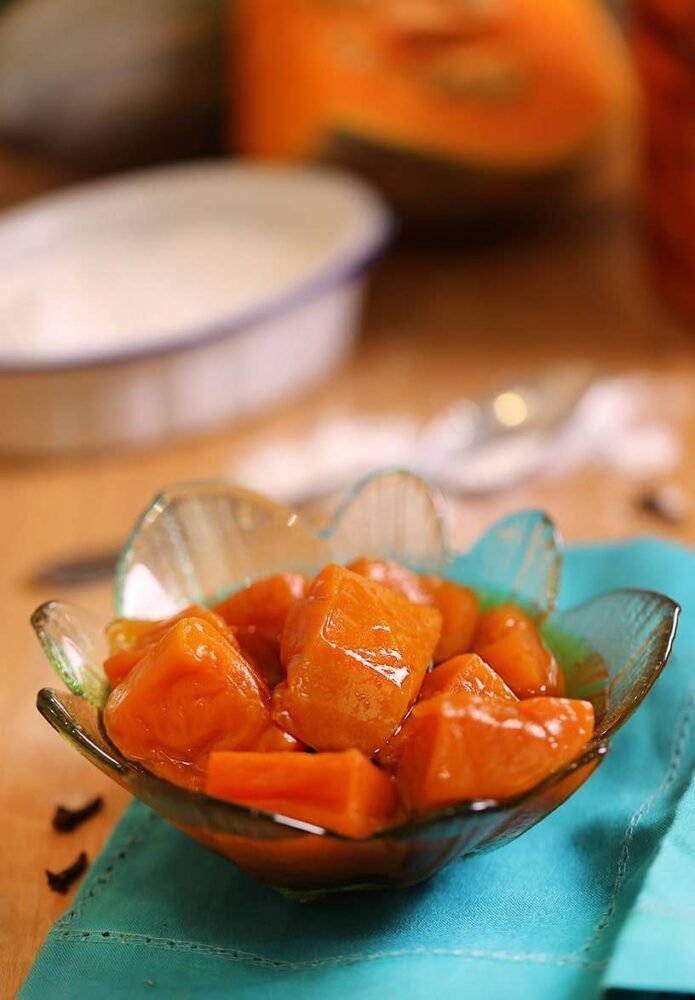 Doce de abóbora na cal