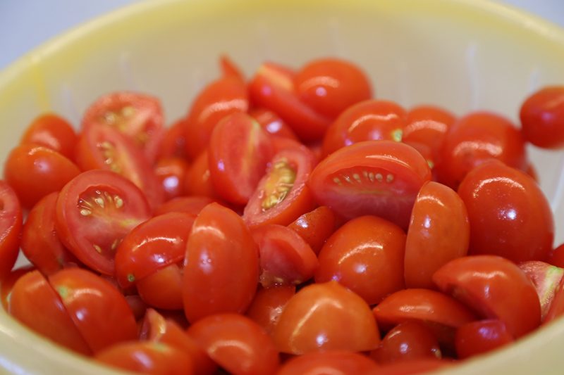 Confit de tomate cereja