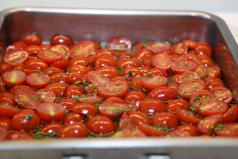 Confit de tomate cereja