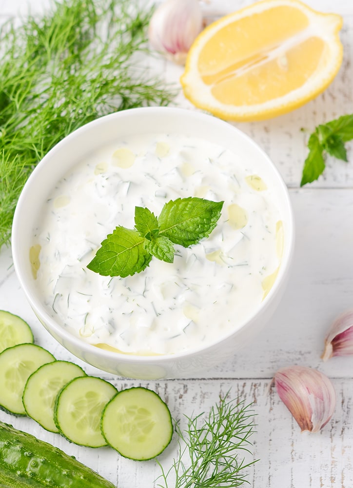 Tzatziki – pasta típica grega