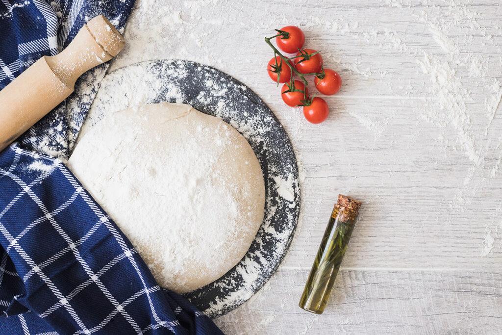 Massa básica para pizza