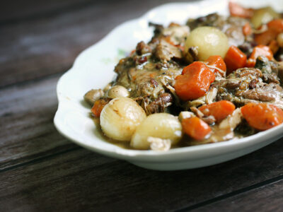 Coq au Vin: Inspirado na receita da Julia Child