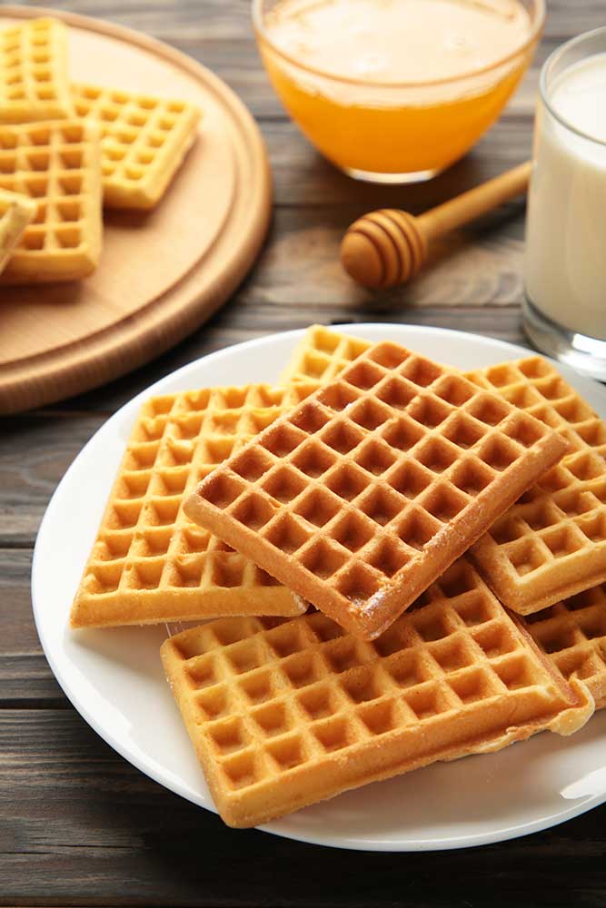 Waffles – receita básica