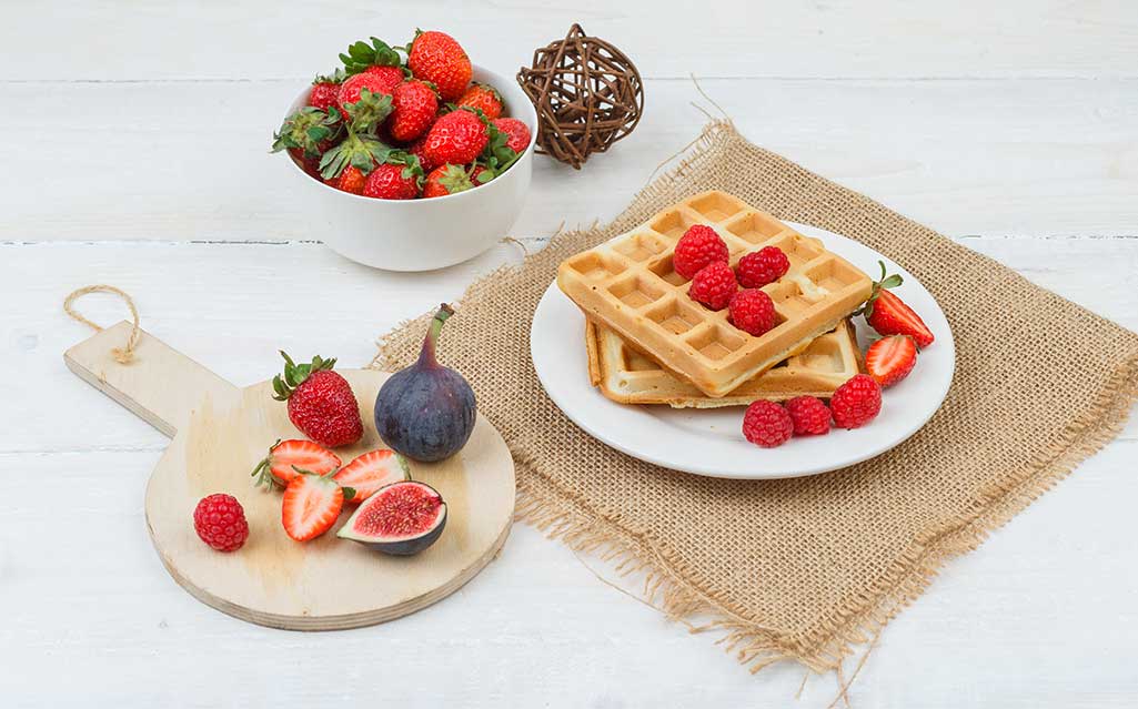 Waffles – receita básica