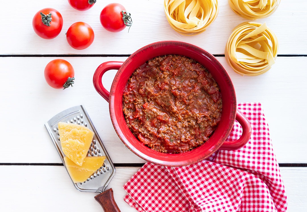 Receita de molho a bolonhesa