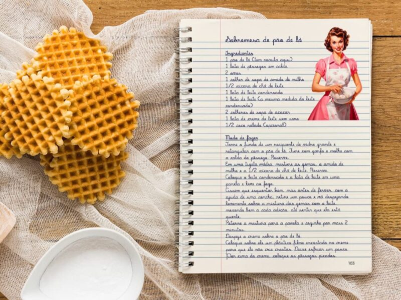 Receitas da Léia – Doces: Agora também impresso