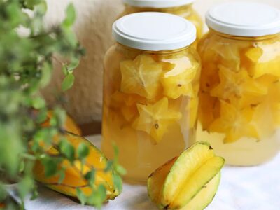 Compota de carambola – linda e deliciosa