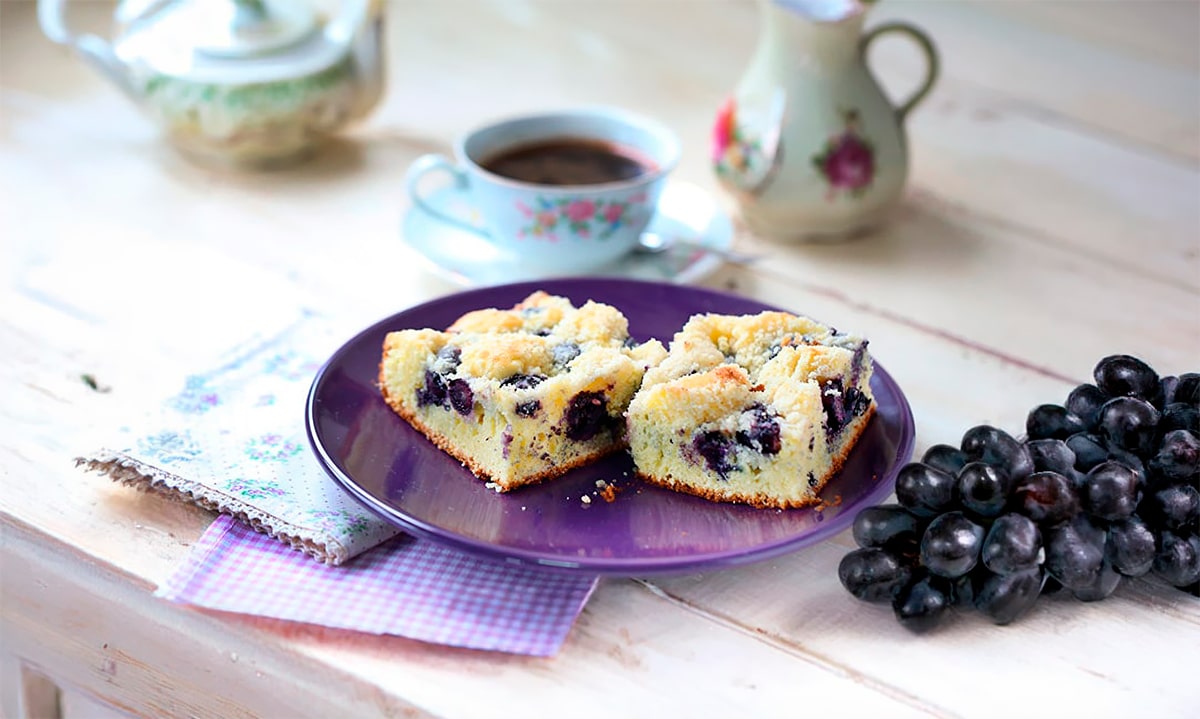 Receita de cuca de uva