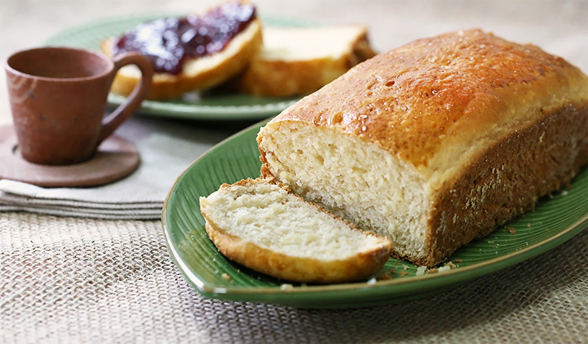 Pão de aipim ou mandioca