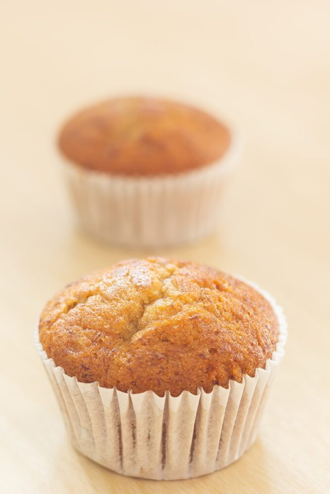 Bolinho amanteigado para o lanche das crianças