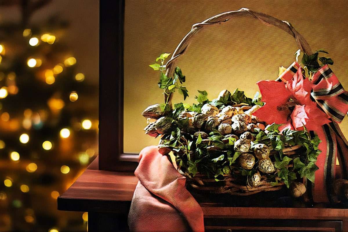 centro de mesa de natal