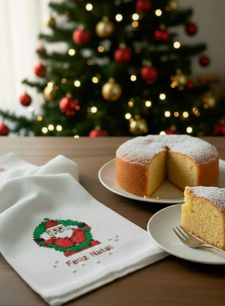 grafico de natal-ponto cruz